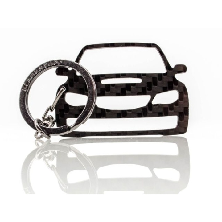 Karbonszálas (genuine carbon fiber) kulcstartó, modell: Impreza GR GH 2007-2011