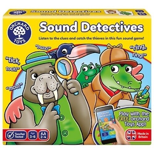 Joc educativ Sunetul Detectivilor Sound Detectives
