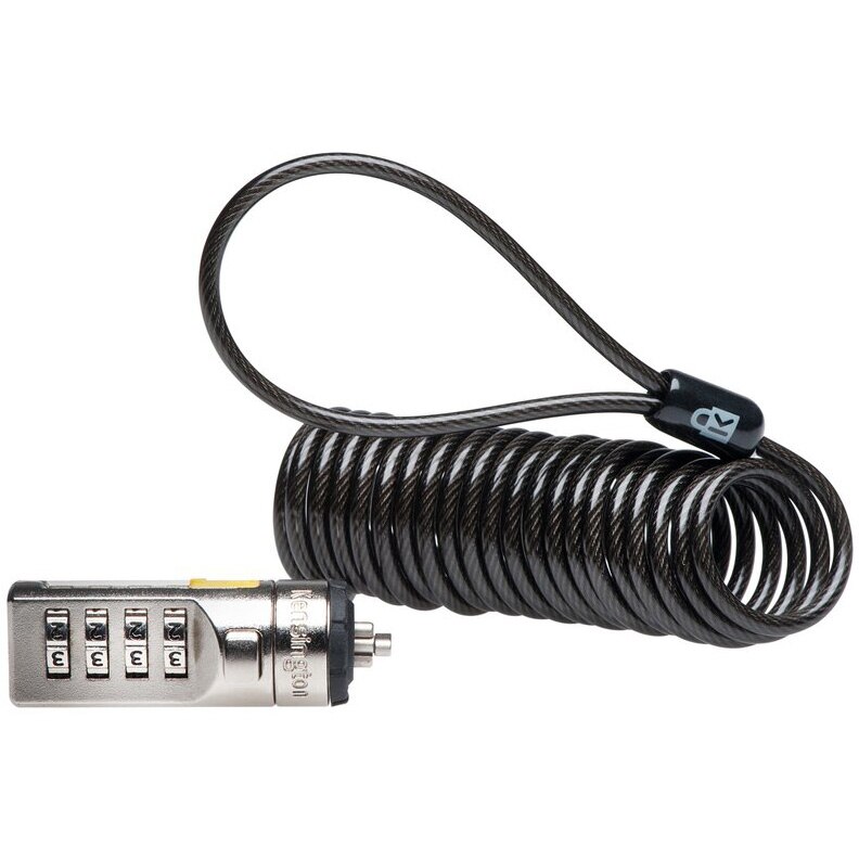 Cablu de securitate Kensington portabil cu cifru, pentru laptop