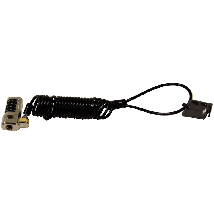 Cablu de securitate Kensington ClickSafe cu cifru, portabil