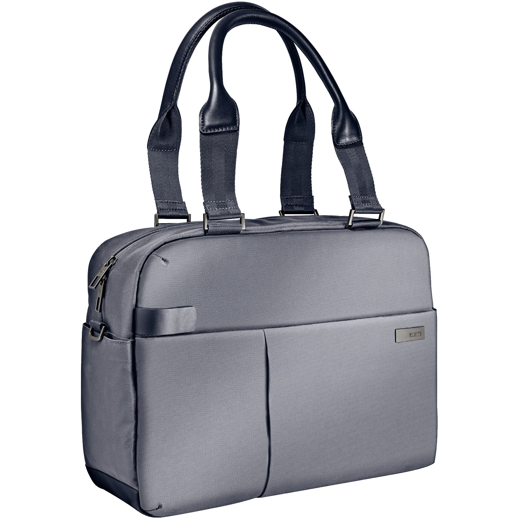 Geanta Leitz Complete Shopper 13,3'' Smart Traveller, gri-argintiu