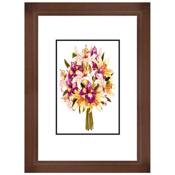 Rama foto lemn, Nasticom, Maro, A4, 21 x 30 cm Rama foto lemn, Nasticom, Maro, A4, 21 x 30 cm