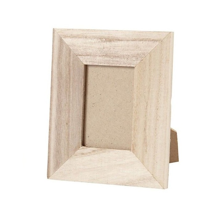 Rama foto din lemn, dreptunghiulara 11 x 9 cm