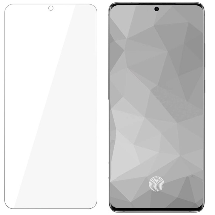 Folie Premium 3mk Arc Premium Compatibila Cu Samsung Galaxy S20 Full Screen, policarbonat, transparenta