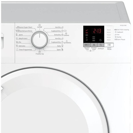 Uscator de rufe BEKO DS8112PAW, Condensare, 8kg, 15 programe, Clasa B, alb