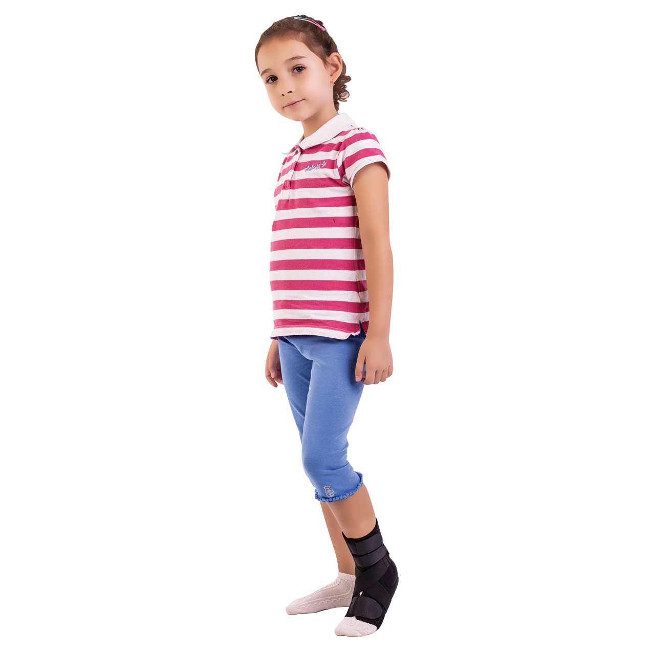 Orteza de glezna mobila cu suport elastic, Triamed, Malleofix Plus Junior, marimea 1