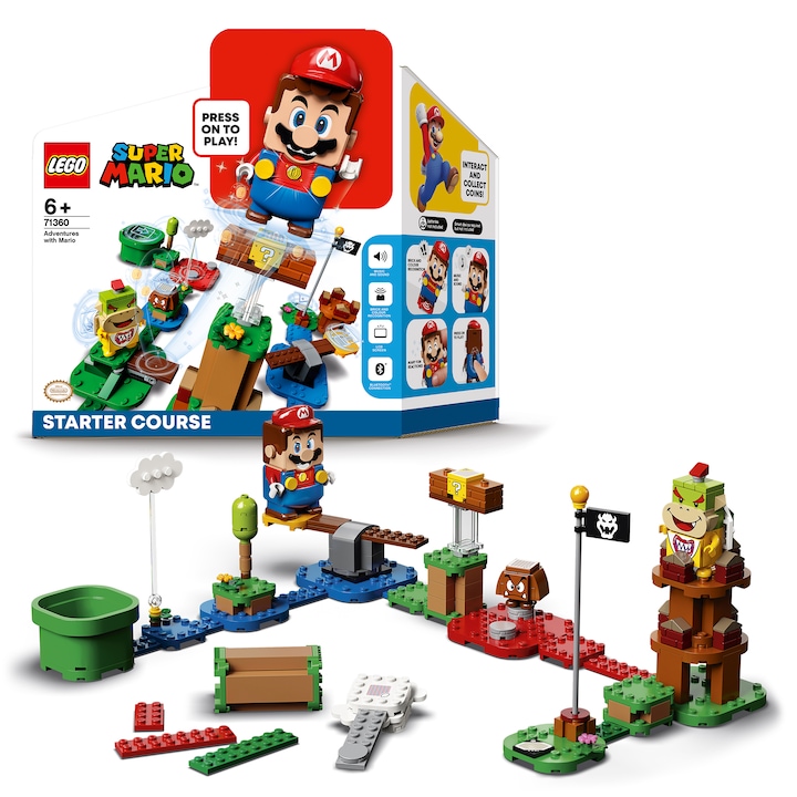 LEGO Super Mario 71360 - The Adventures of Mario alapkészlet, 231 darab