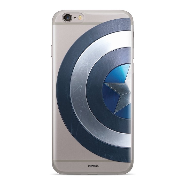 Силиконов гръб Case Overprint Captain America 006 за Samsung Galaxy S20 Ultra/S11 Plus, Многоцветен
