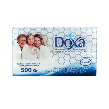 Sapun universal pentru rufe DOXA Clasic White 4x125 gr Sapun universal pentru rufe DOXA Clasic White 4x125 gr