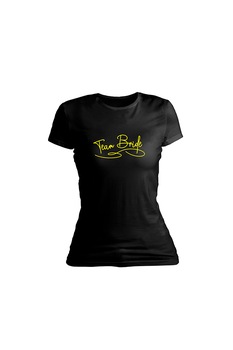 Tricou personalizat, Team Bride, pentru dama, Negru, Negru Tricou personalizat, Team Bride, pentru dama, Negru, Negru