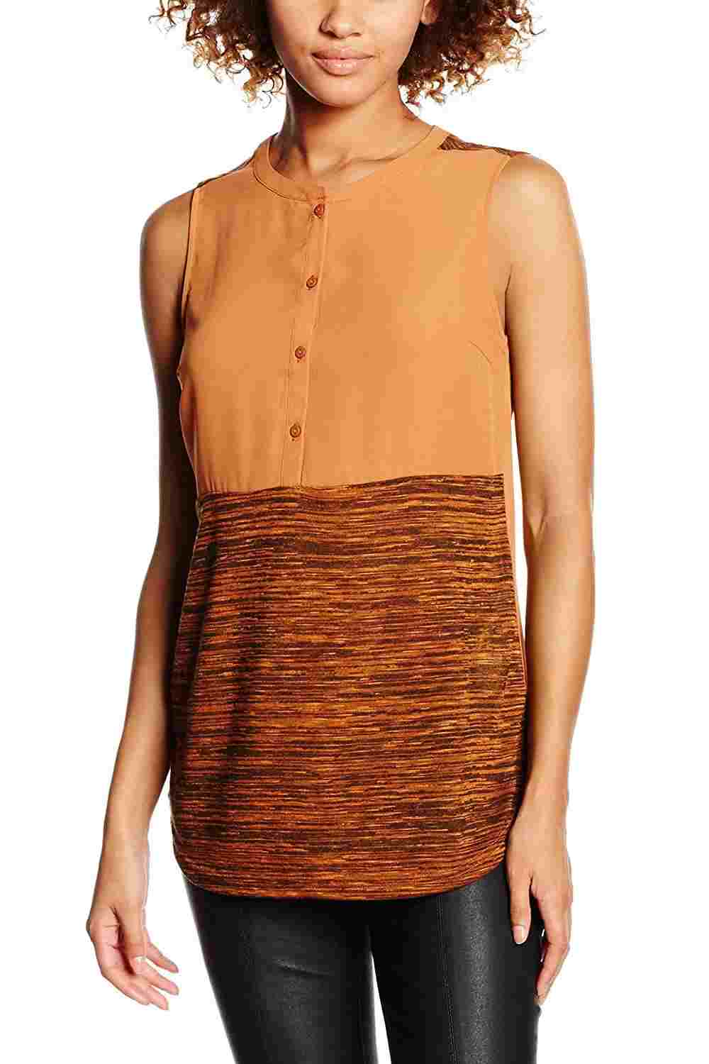 Bluza dama, Vero Moda, maro melange, M EU