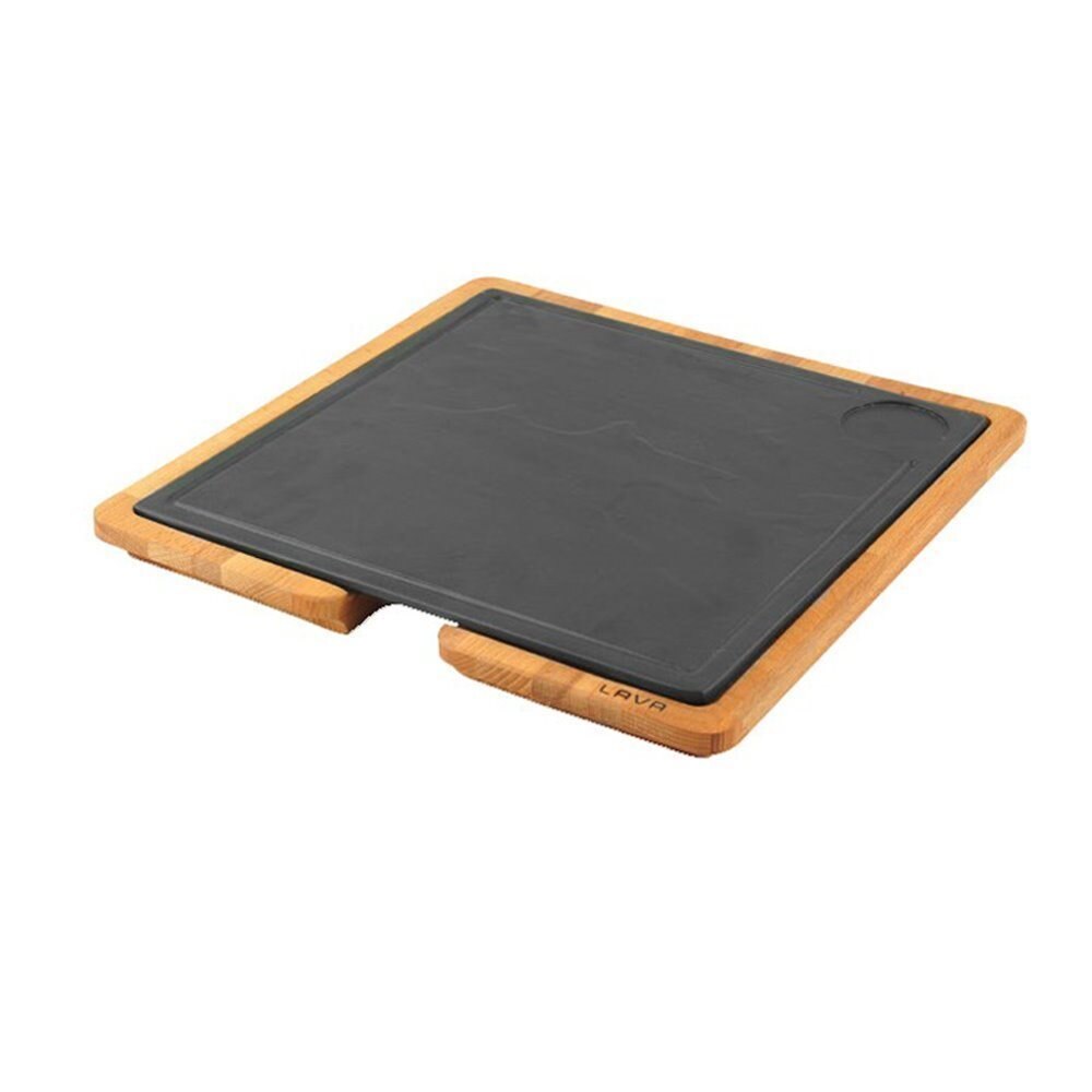 Platou servire fonta 25 x 25 cm - LAVA