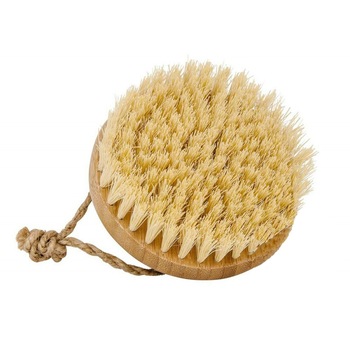 Perie masaj, lemn Bambus, Peri Fibra de cocos, 10x6 cm Perie masaj, lemn Bambus, Peri Fibra de cocos, 10x6 cm