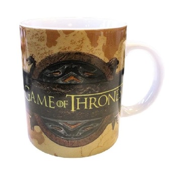 Cana Urzeala Tronurilor, Logo Inceput, 320 ml, ceramica Cana Urzeala Tronurilor, Logo Inceput, 320 ml, ceramica