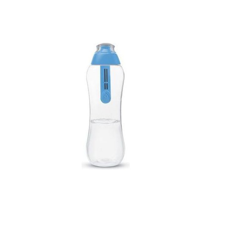 Dafi HAN00031 vízszűrő palack, 500 ml, kék
