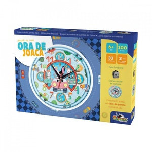 Art Puzzle 570-Piece Clock Jigsaw Puzzle – World Time Theme, Challenging Adult Puzzle With Mechanism