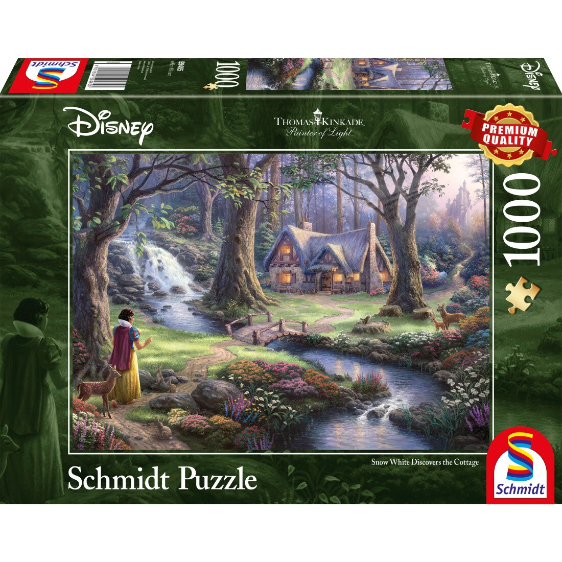 Puzzle Schmidt Disney Alba ca Zapada, 1000 de piese