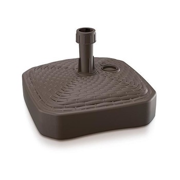 Suport pentru umbrela Strend Pro MPKR, PVC, maro, 10-26 mm, 12 litri, 390x390x130 mm Suport pentru umbrela Strend Pro MPKR, PVC, maro, 10-26 mm, 12 litri, 390x390x130 mm