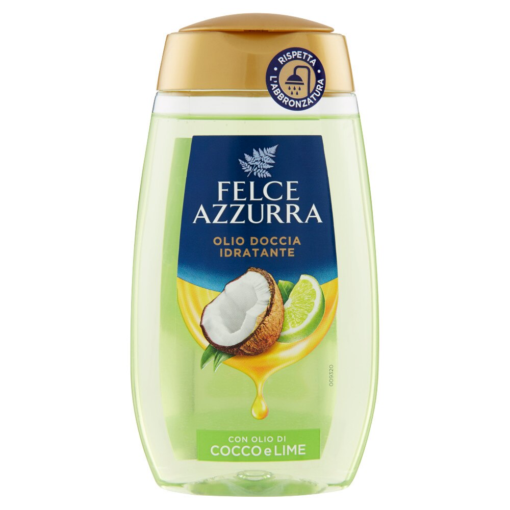 Ulei de dus Hranitor Felce Azzurra Ulei de Cocos & Lime 250 ml
