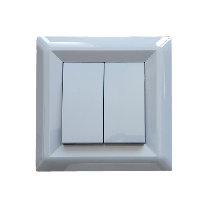 Ключ сериен LB Light Softline 10А, 250V, Натурално Сиво