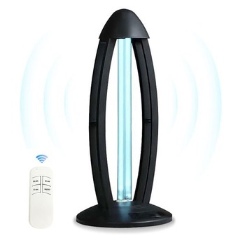 Lampa germicida UVC-Ozon ultravioleta cuart cu sterilizare UV si telecomanda, 38W Lampa germicida UVC-Ozon ultravioleta cuart cu sterilizare UV si telecomanda, 38W
