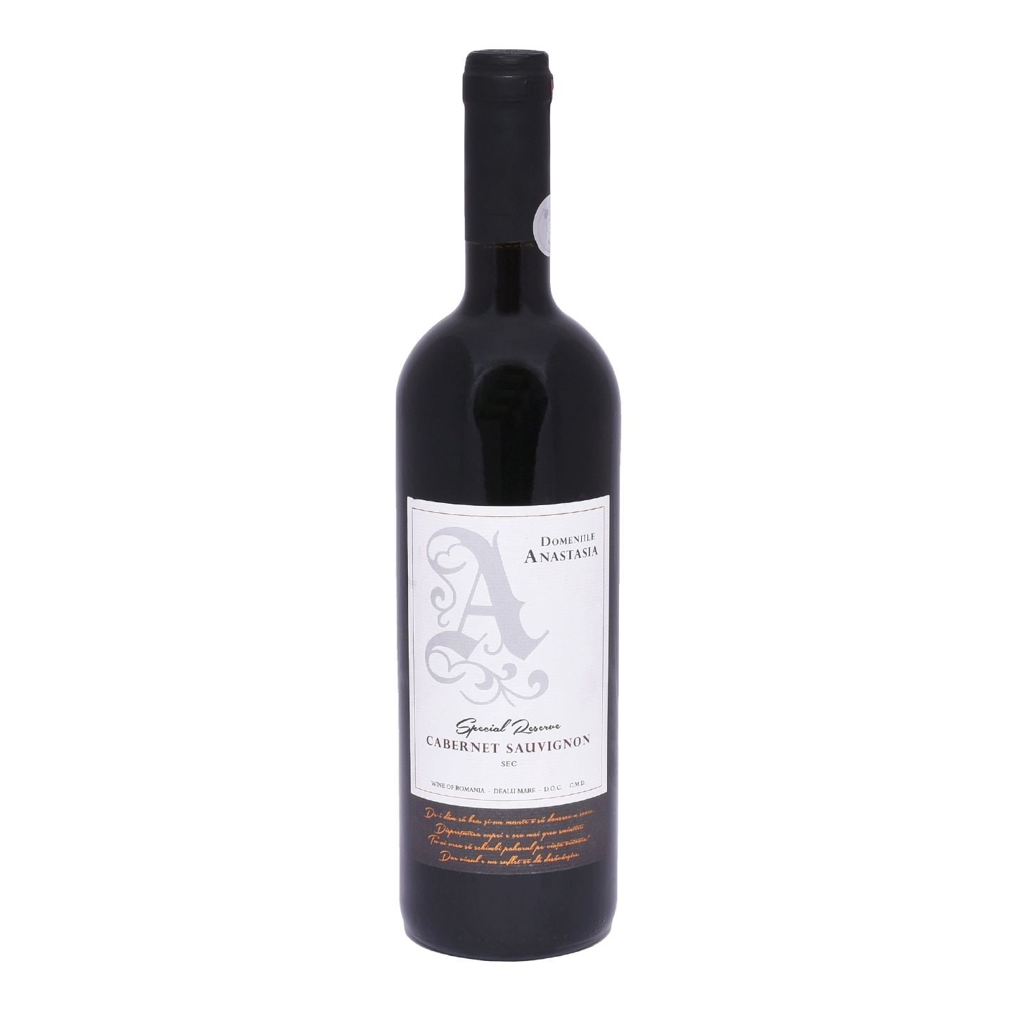 Vin Rosu Domeniile Anastasia Special Reserve Cabernet 0,75 l