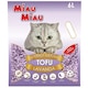 Asternut igienic pentru pisici Miau Miau, Tofu Lavanda, 6L