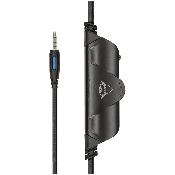 Casti de gaming pentru PS4 Trust GXT 488 Forze,microfon flexibil, [Licenta oficiala pentru PlayStation], compatibil PS4/PS5, Negru