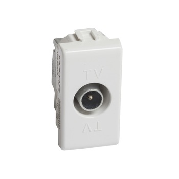 Priza Tv Trecere 14Db Modular 1M Alb - Bticino Matix Priza Tv Trecere 14Db Modular 1M Alb - Bticino Matix