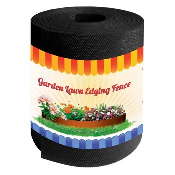 Banda separatoare de gazon Garden Park Neagra H15 cm x L9 m (8215-N) Banda separatoare de gazon Garden Park Neagra H15 cm x L9 m (8215-N)
