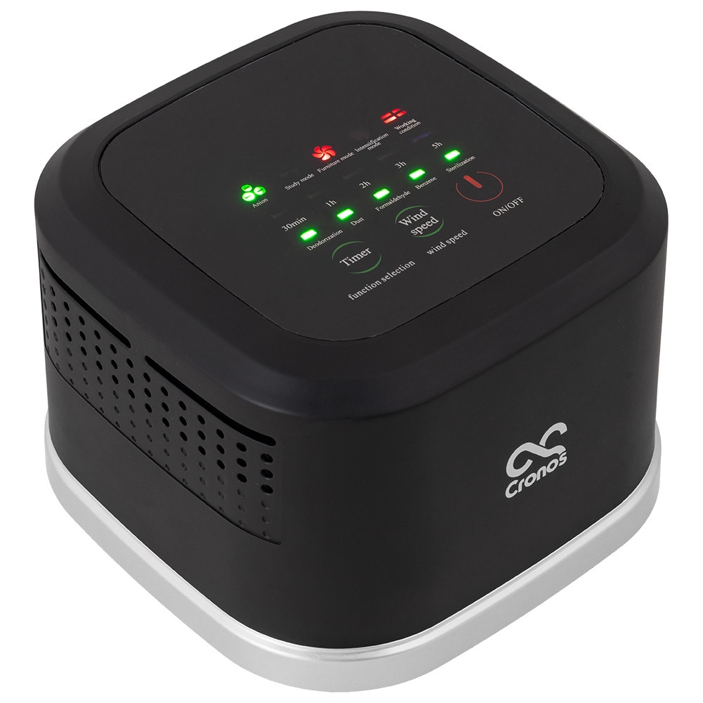 Purificator de aer cu ionizator Cube Filtru HEPA, carbon, 20 m2