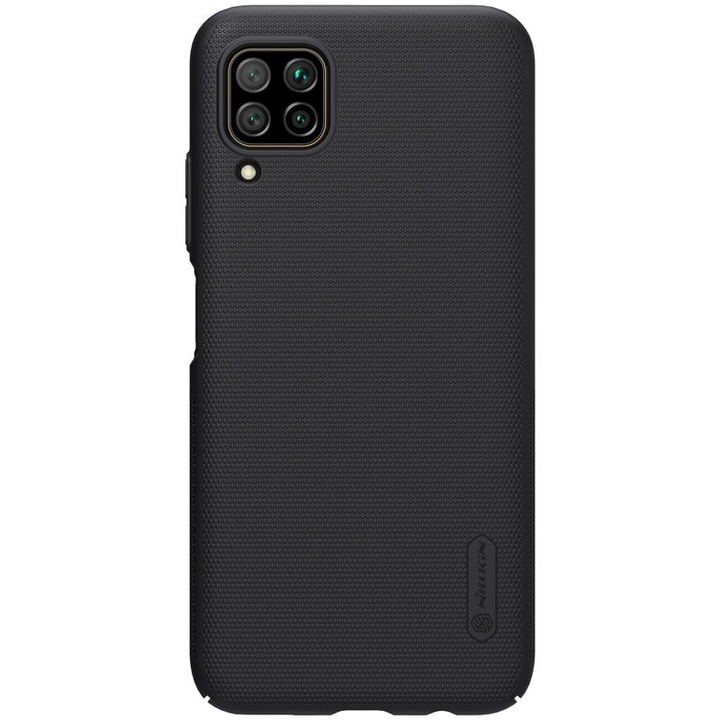 Калъф за телефон Nillkin Super Frosted Shield със стойка за Huawei P40 Lite/ Nova 7I/ Nova 6 Se, черен