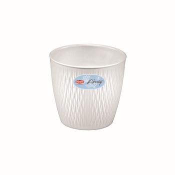 Ghiveci Liberty diametru 20 cm, alb Ghiveci Liberty diametru 20 cm, alb