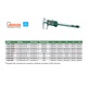 Subler Digital INSIZE 0-300mm 0.01mm 1108-300W