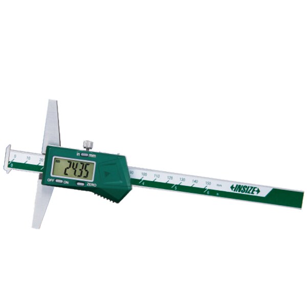 Subler digital INSIZE de adancime cu carlig dublu 0-200mm/0-8