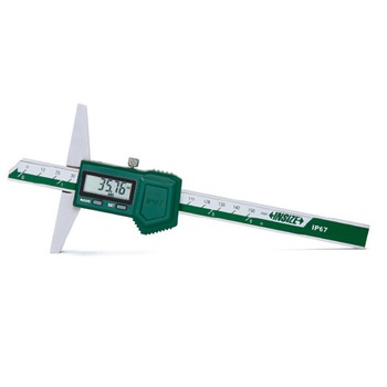 Subler digital INSIZE de adancime IP67 Lungime baza 100 mm 0-200mm/0-8 Subler digital INSIZE de adancime IP67 Lungime baza 100 mm 0-200mm/0-8