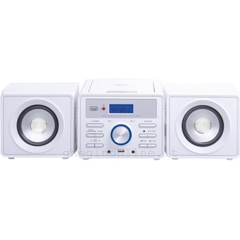 Radio cu tuner FM mini Hifi HCX 1030 S alb Trevi Radio cu tuner FM mini Hifi HCX 1030 S alb Trevi