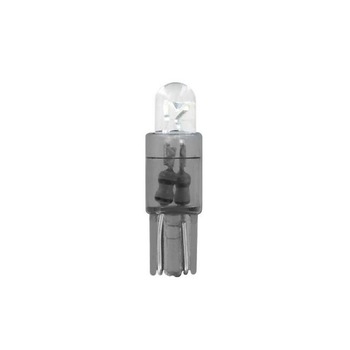 Set 2 becuri tip LED, soclu plastic, T5 W2X4.6d, 12V, curcubeu Set 2 becuri tip LED, soclu plastic, T5 W2X4.6d, 12V, curcubeu