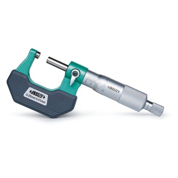 Micrometru de exterior Insize, Precizie 0.01 mm, 0-100 mm Micrometru de exterior Insize, Precizie 0.01 mm, 0-100 mm