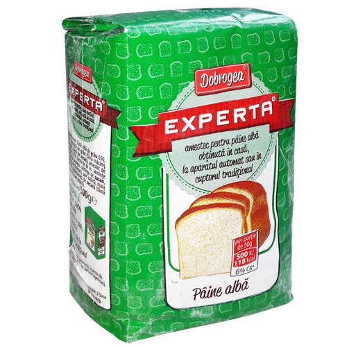 Experta Premix pentru paine alba obtinuta la aparatul automat Dobrogea 500g