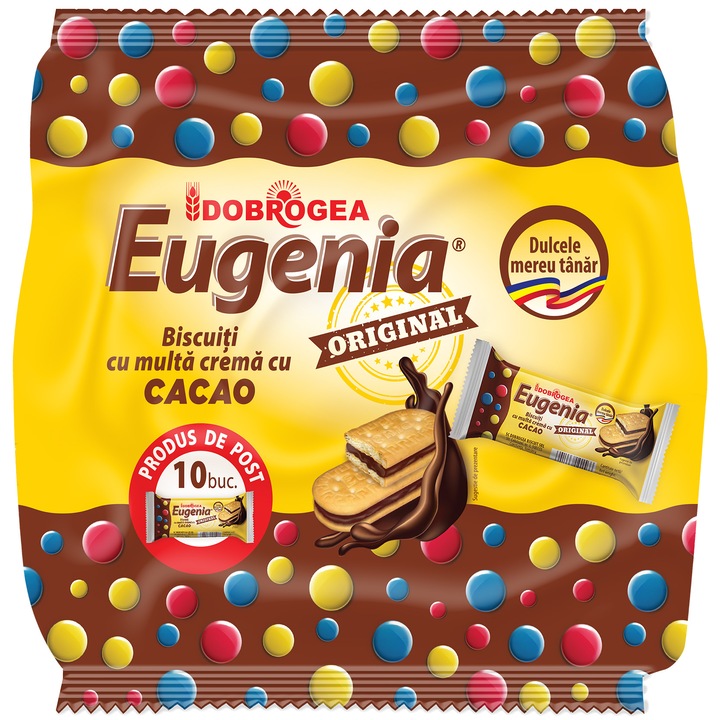 Pachet promo: 2 x Biscuiti Original Familial EUGENIA, 10buc *36g