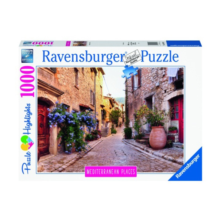 Puzzle Ravensburger - Franta Mediteraneana, 1000 piese