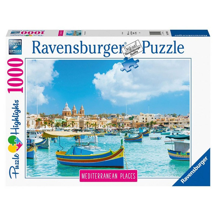 Ravensburger Málta, 1000 db-os puzzle