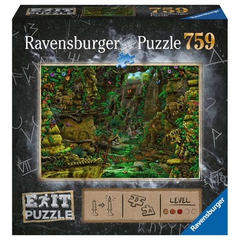 Puzzle Ravensburger - Exit 2: Templul Ankor, 759 piese Puzzle Ravensburger - Exit 2: Templul Ankor, 759 piese