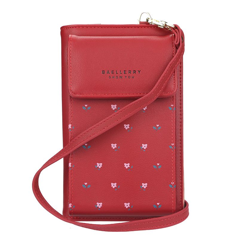 Portofel dama Baellerry RM-853ZX-N0103 Rosu , Piele