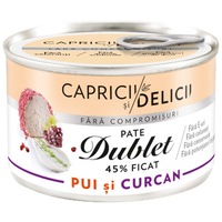 pate ficat de pui si curcan capricii si delicii 145g imagen 3_0_
0