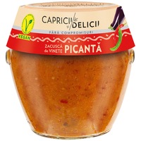 Zacusca picanta de vinete Capricii si Delicii, 550g