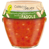 Zacusca de fasole Capricii si Delicii, 550g