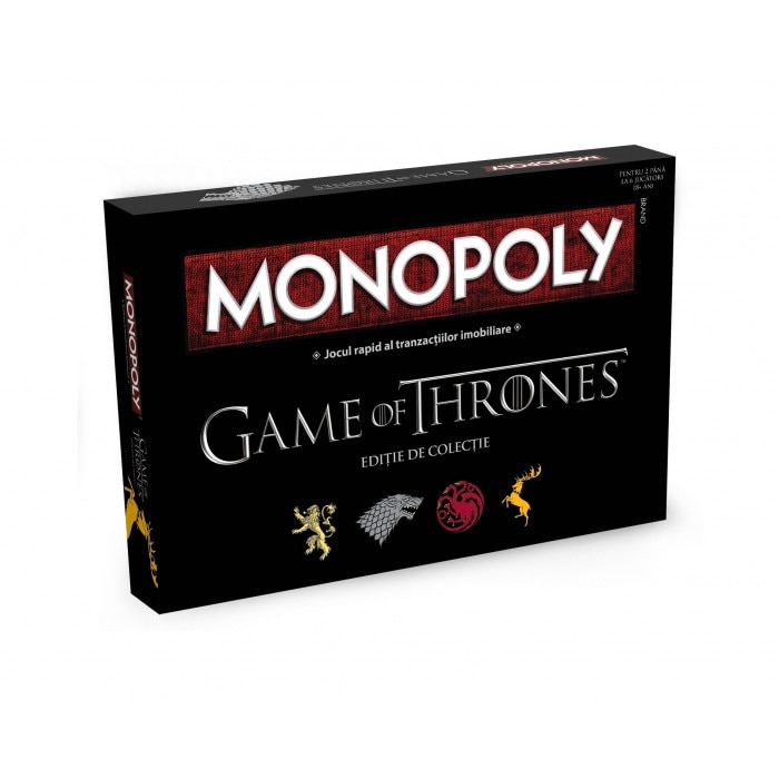 Joc de strategie Monopoly, 2-6 jucatori, nivel dificultate 3 din 5, Topi Toy