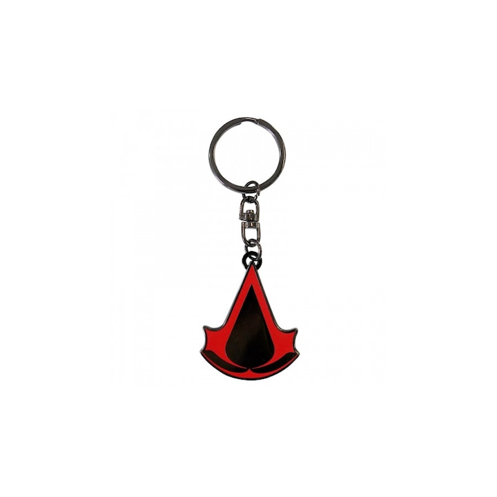 Breloc ABYstyle, Assassin's Creed, Crest, 5 x 3,8 cm